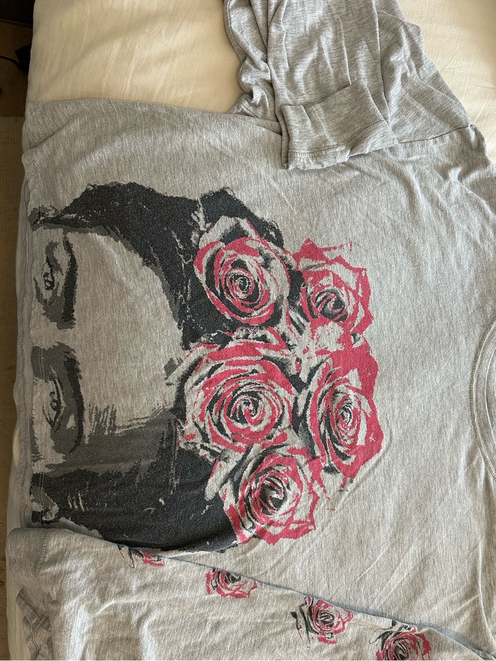 Love Tribe Heather Gray Crewneck Tee